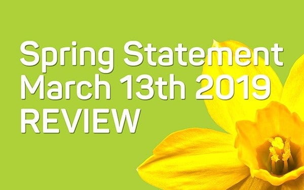 Spring Statement 2019 Review