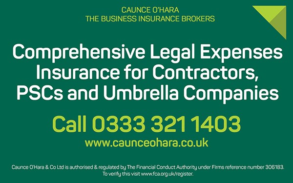 Legal Expenses Cover for Contractors, PSCs and Umbrella Companies