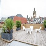 Co-working spaces in Manchester - Orega roof terrace