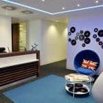 Co-working spaces in Manchester - Orega reception area