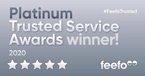 Feefo Platinum Award 2020