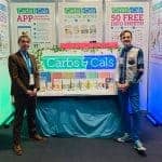 Dietitian and author, Chris Cheyette, with Carbs & Cals business partner Yello Balolia.