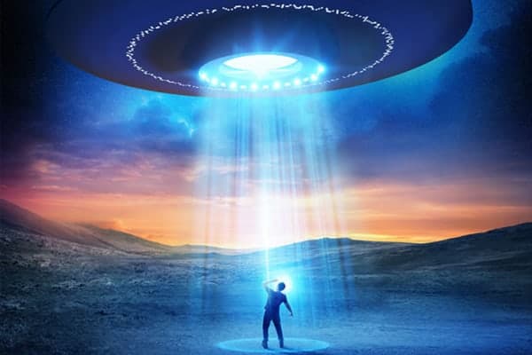 Strange things you can insure - Man about to be abducted by aliens