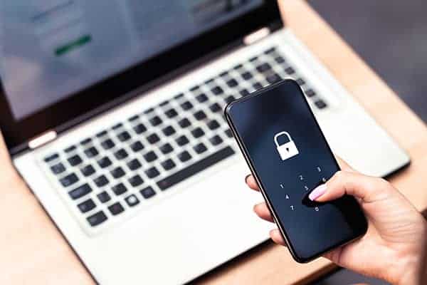 two factor authentication can help keep data secure