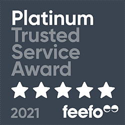 Feefo Platinum 2021 Award