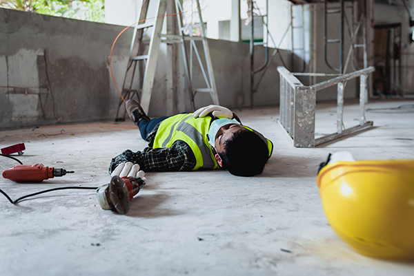 Building site health and safety risks